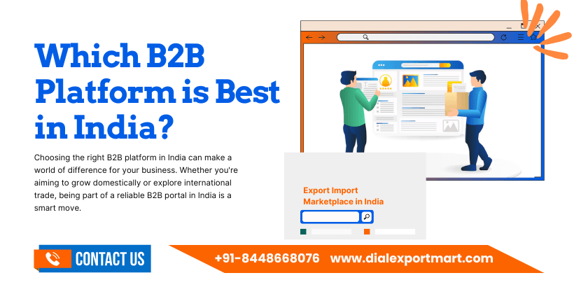 Which B2B Platform is Best in India?