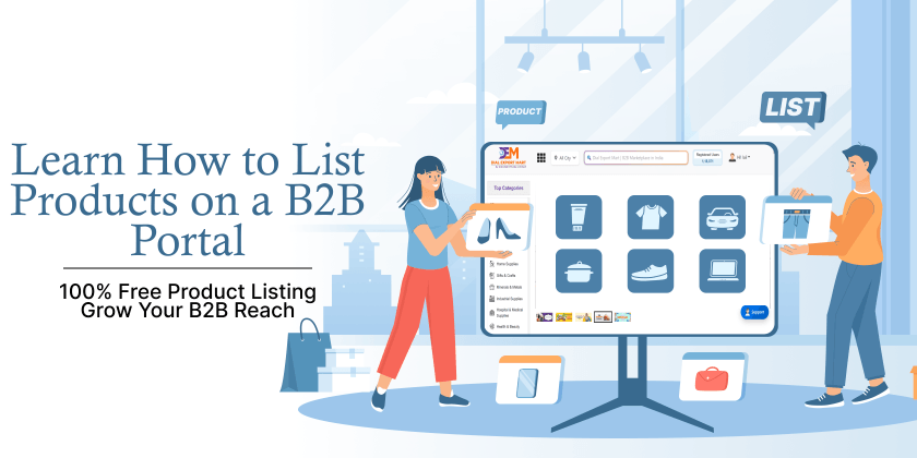 Steps to Follow for Free Listing on Dial Export Mart