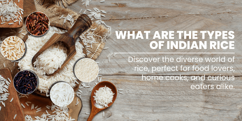 Types of rice in india