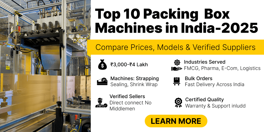 Top 10 Packing Box Machines