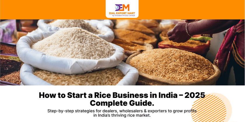 How to Start Rice Business in India